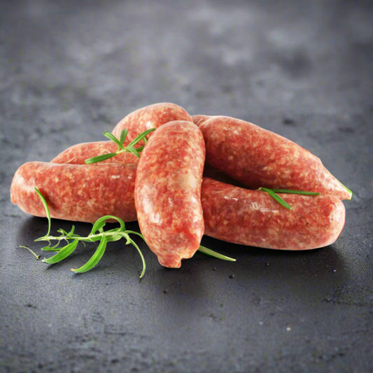 Beef & Garlic Sausages