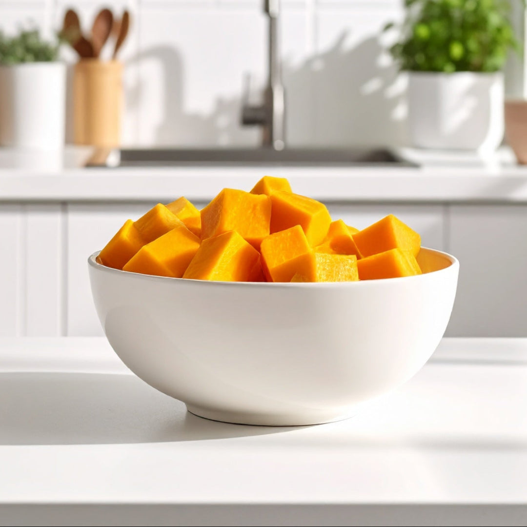 Butternut Pumpkin in a Bowl