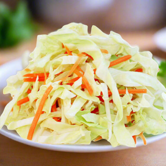 Coleslaw Mix in a bowl