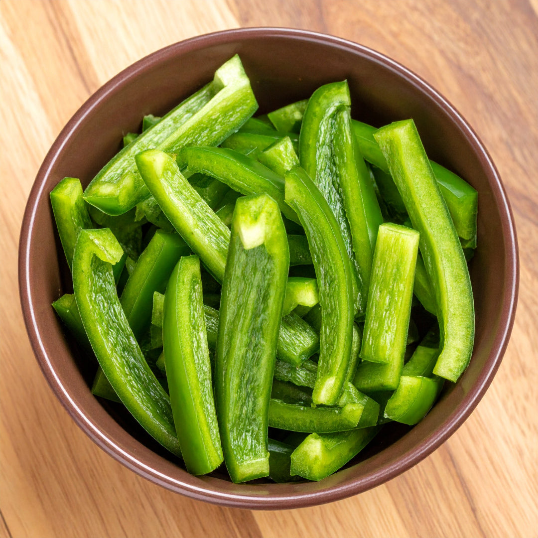Green Capsicum Batons