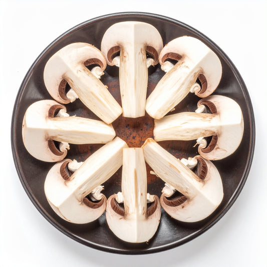 Mushroom Quarters arranged in a circle