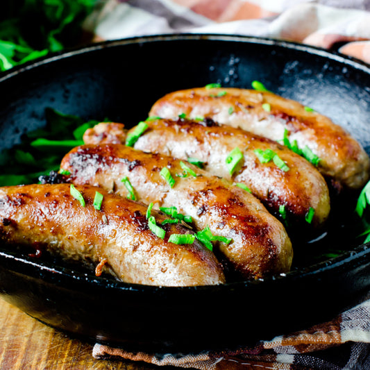 Genuine NZ Pork & Fennel Sausages (6 per pack)