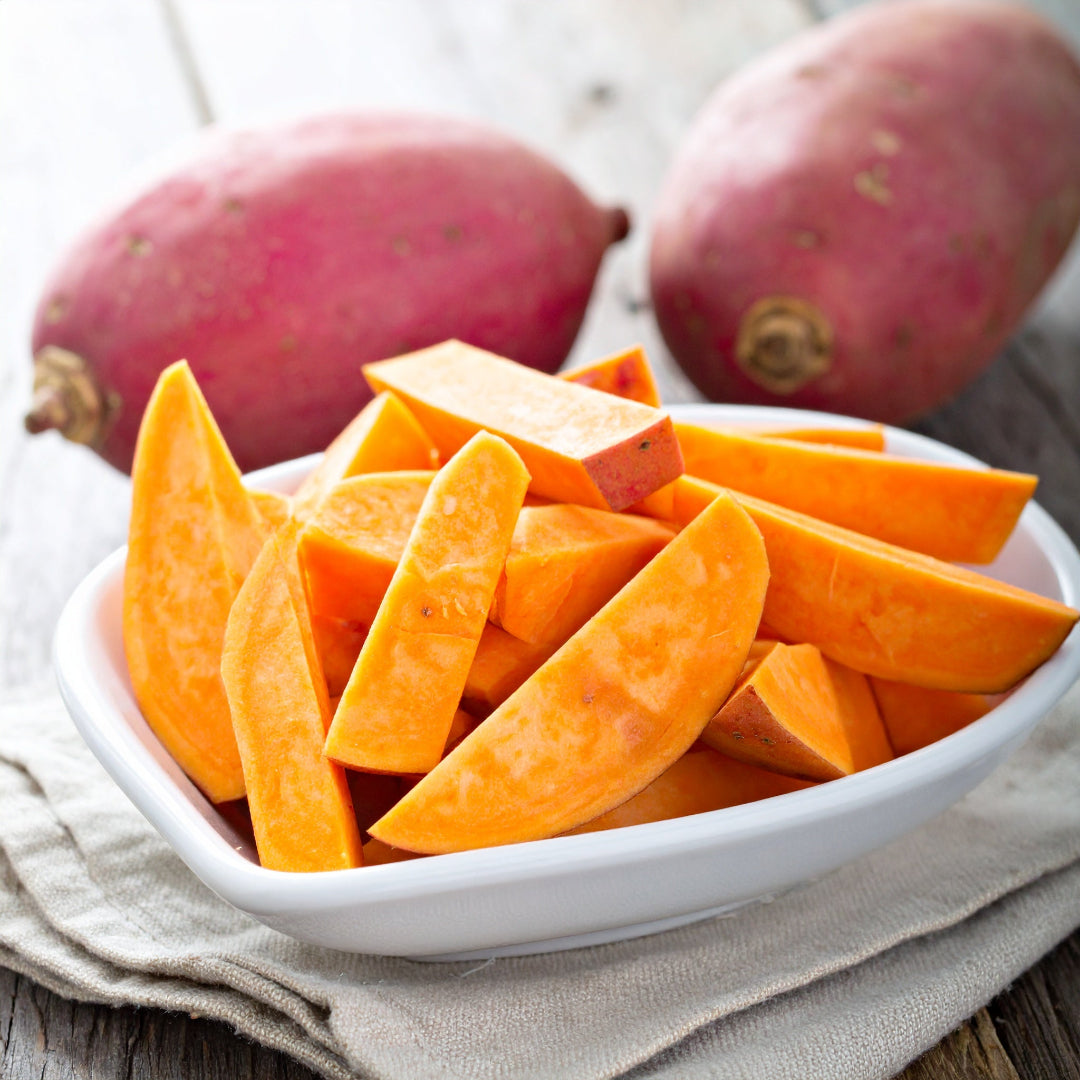 Pre Prepared Kumara Wedges