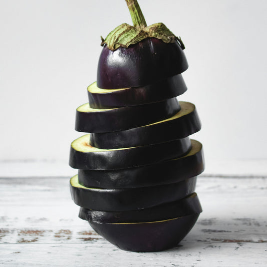 Sliced Aubergine_Eggplant