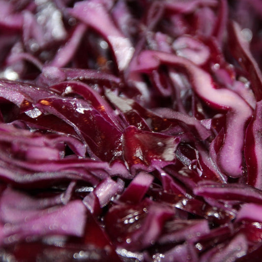 Sliced Red Cabbage
