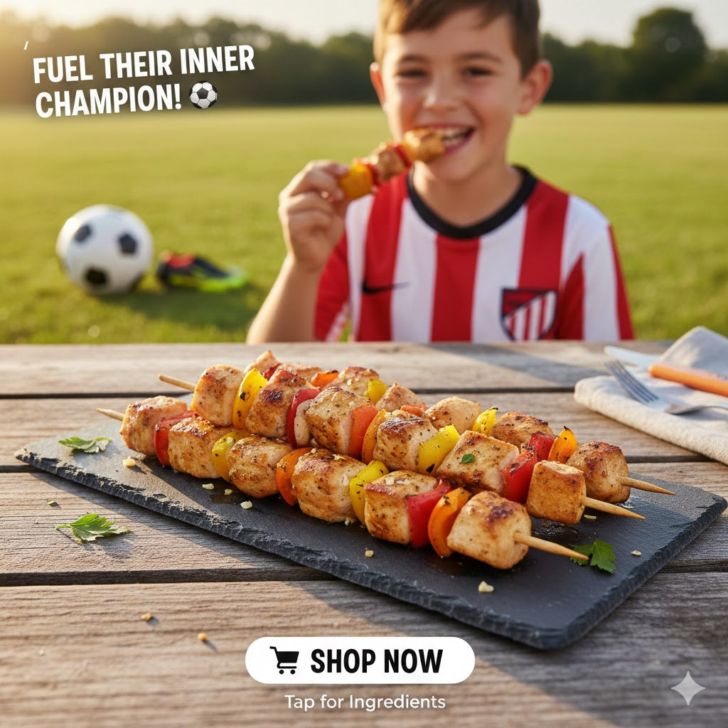 The Power Up Chicken Skewers Meal
