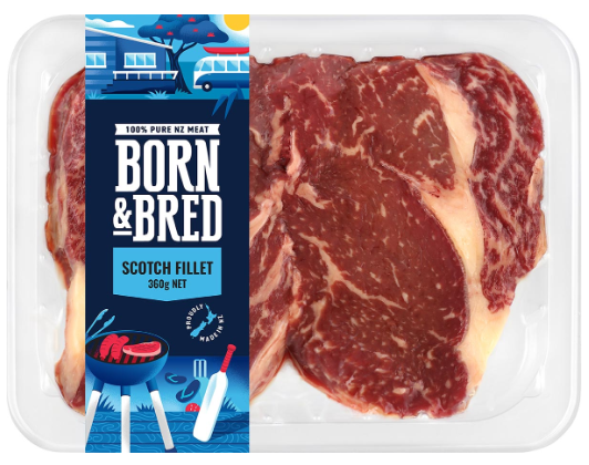 Born & Bred Scotch Fillet 360g