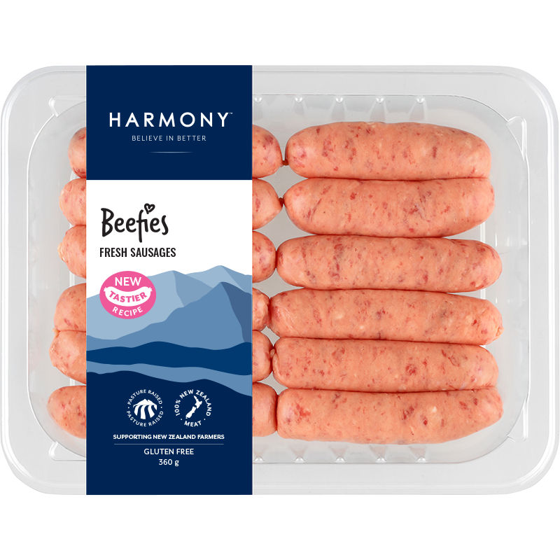 Harmony Beefies Sausages 360g