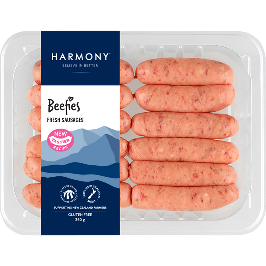 Harmony Beefies Sausages 360g
