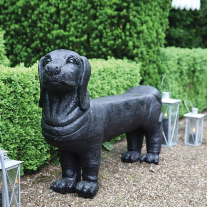 Dachshund Garden Bench