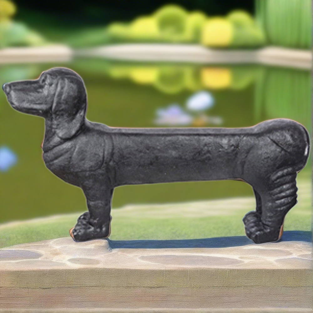 Dachshund Garden Bench