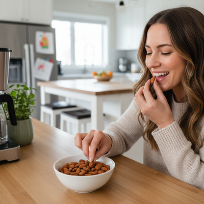 Almonds Roasted & Unsalted (1Kg)