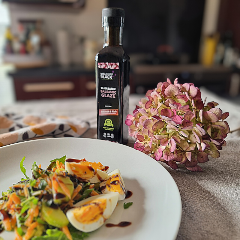 Black Garlic Balsamic Glaze 250ml