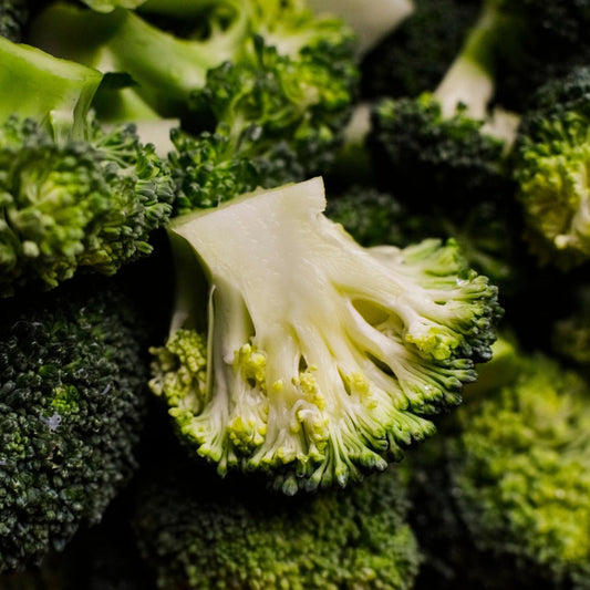 Broccoli Florets close up