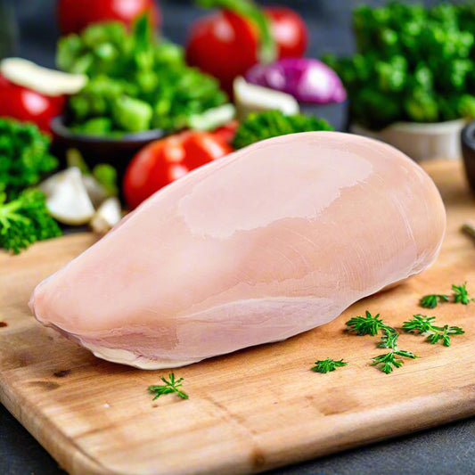 Chicken Breast Skin Off