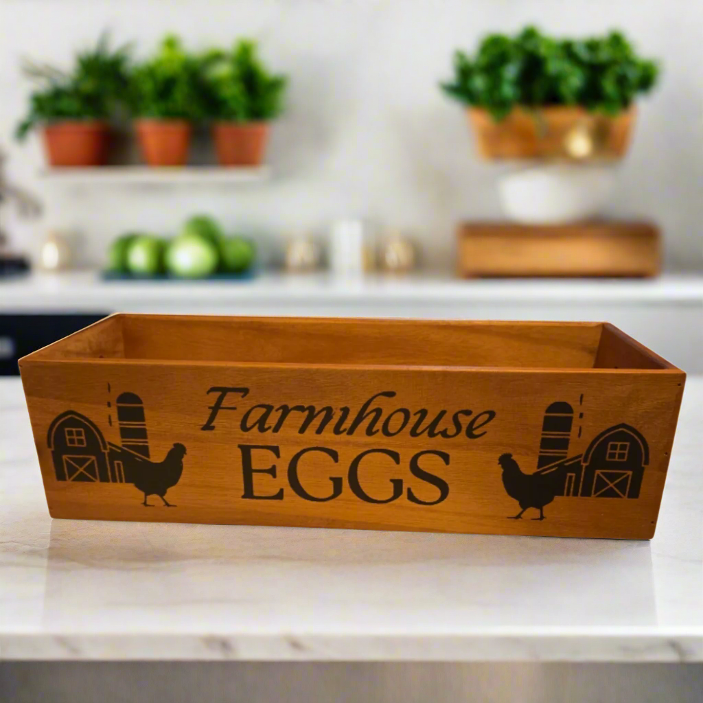 12 Egg Vintage Style Eggbox