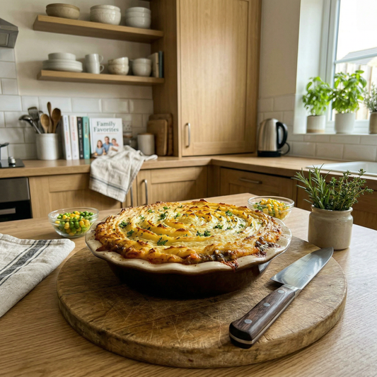 Kiwi Beef & Veggie Shepherd’s Pie