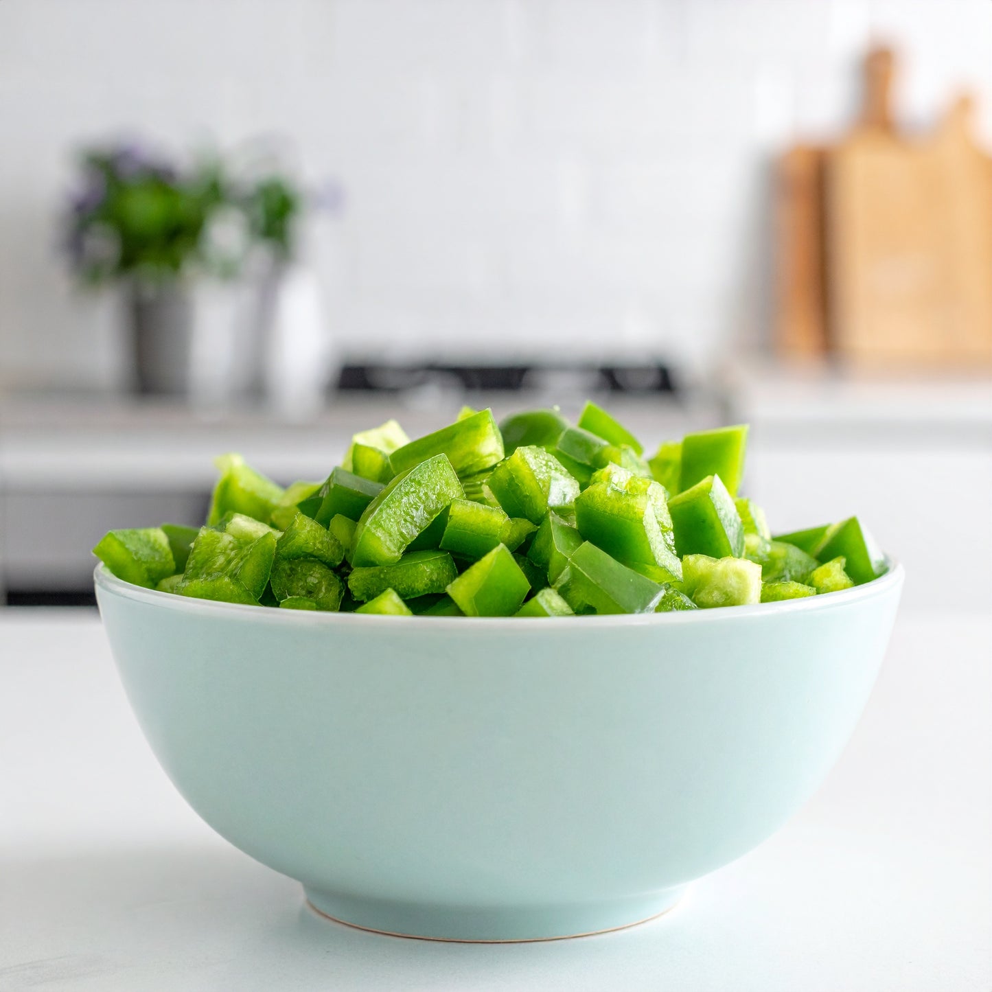 Capsicum Green Diced
