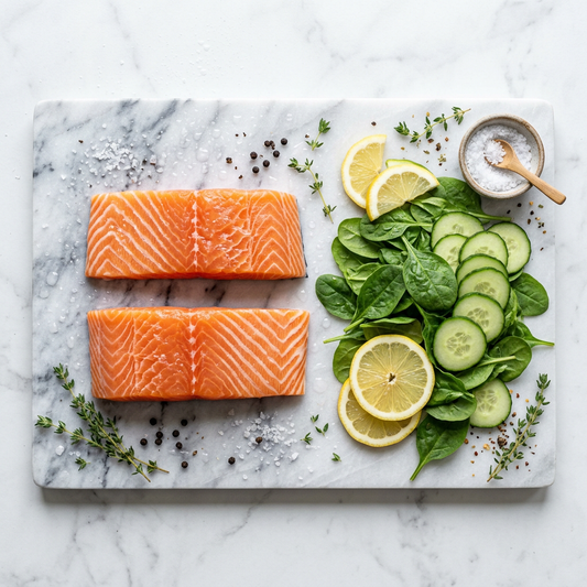 Salmon Pieces - Skin On, Bone Out (Min 150g)