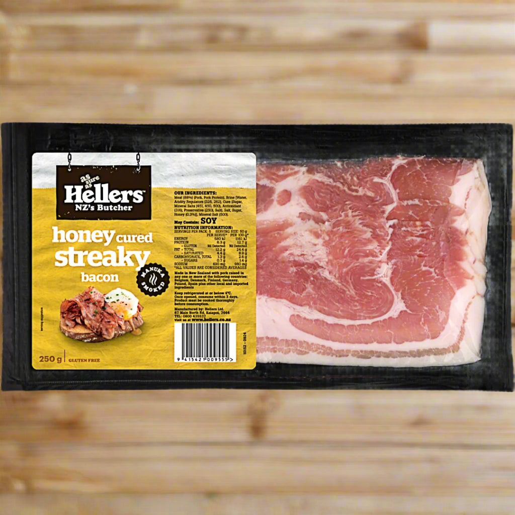 Hellers Honey Cured Bacon