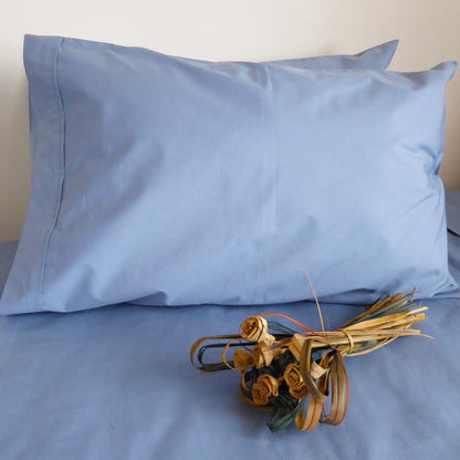 Allergy-safe Organic Cotton Pillowcase - Blue