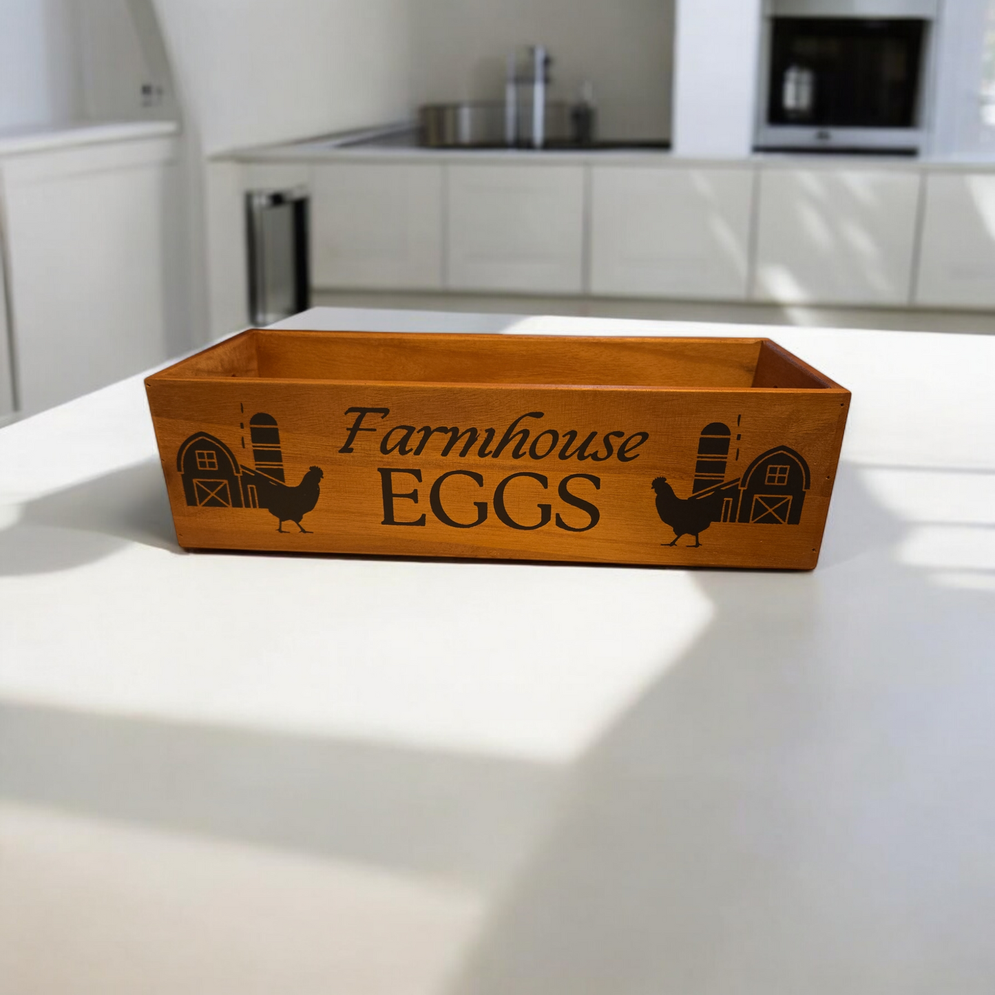 Embrace Vintage Charm with Our Wooden 12 Egg Storage Box