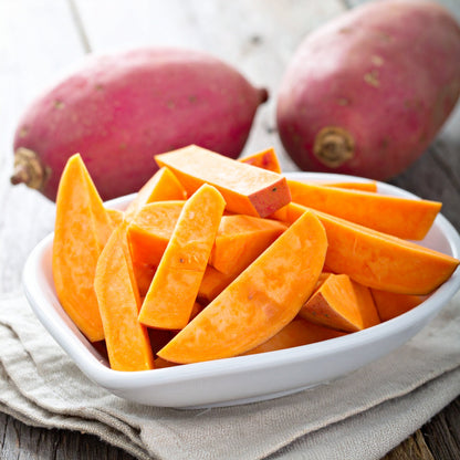 Pre Prepared Kumara Wedges