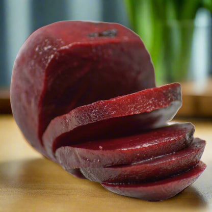 Sliced Beetroot in a Kitchen