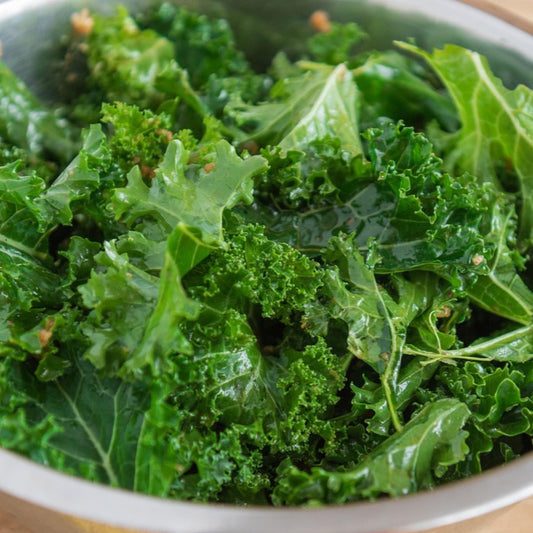 Sliced Kale - Close Up