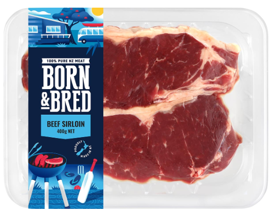 Born & Bred Beef Sirloin 360g