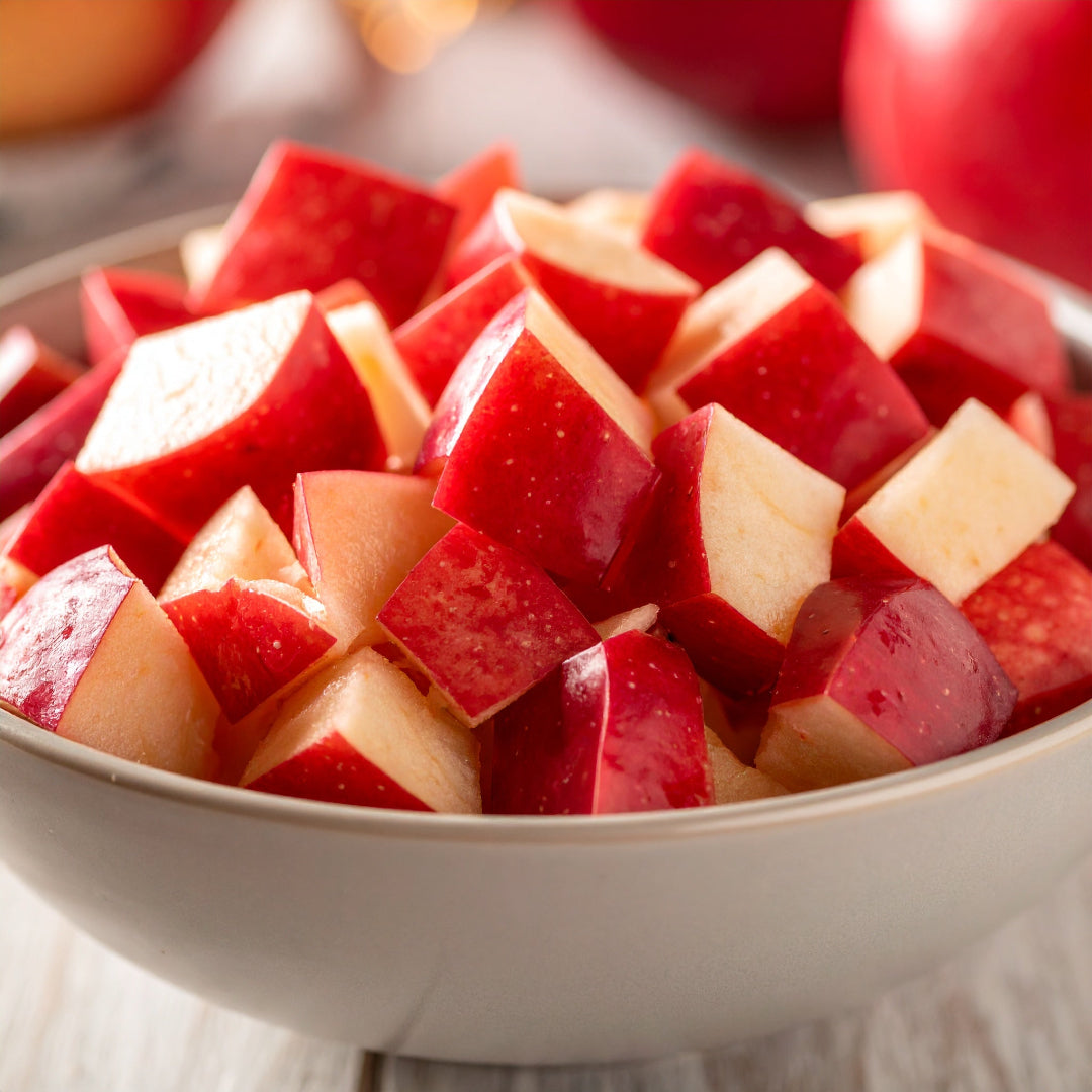 diced-red-apples