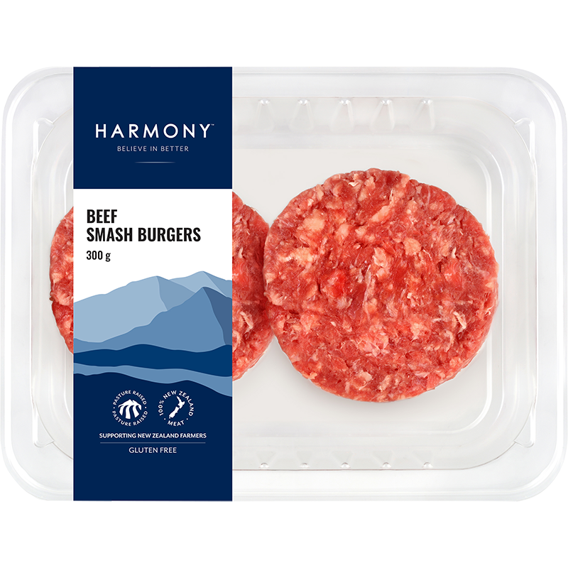 Harmony Beef Burgers 300g