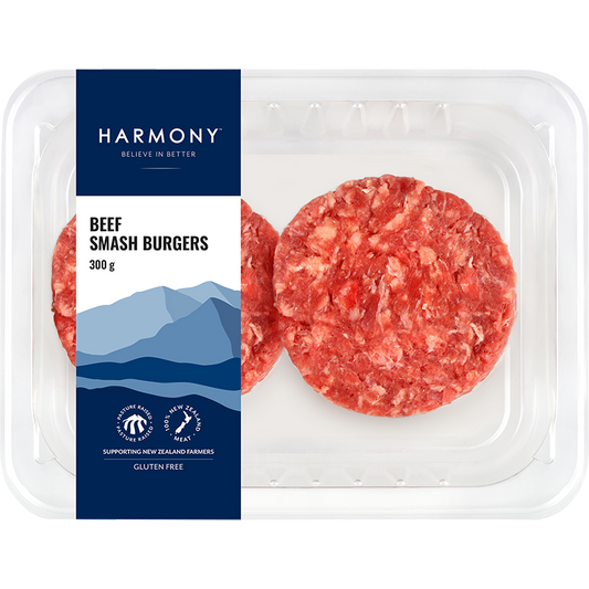 Harmony Beef Burgers 300g