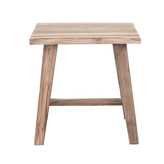 Rustico Reclaimed Teak End Table - Natural