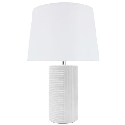 Bi-Way Lamp B&S White