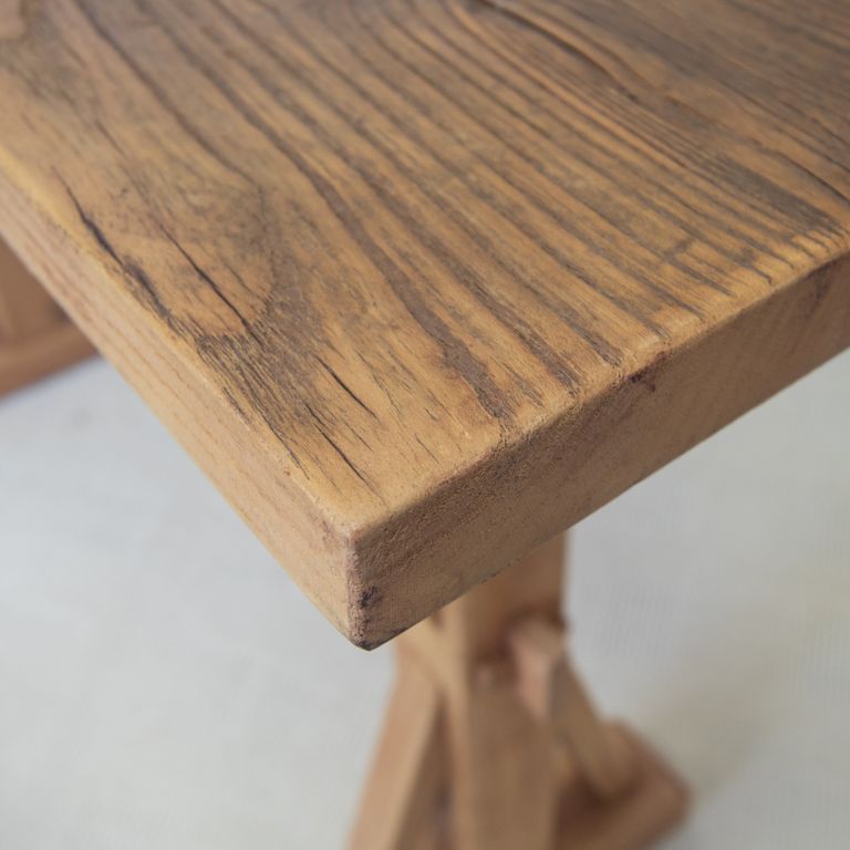 Vintage Elm Console Table: Embrace Rustic Charm and Heritage (140cm)