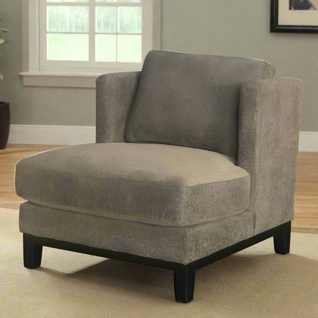 Remington Upholstered Armchair, Moss