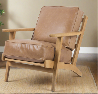 Lodge Armchair - Natural Oak