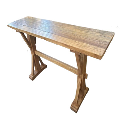 Vintage Elm Console Table: Embrace Rustic Charm and Heritage (140cm)